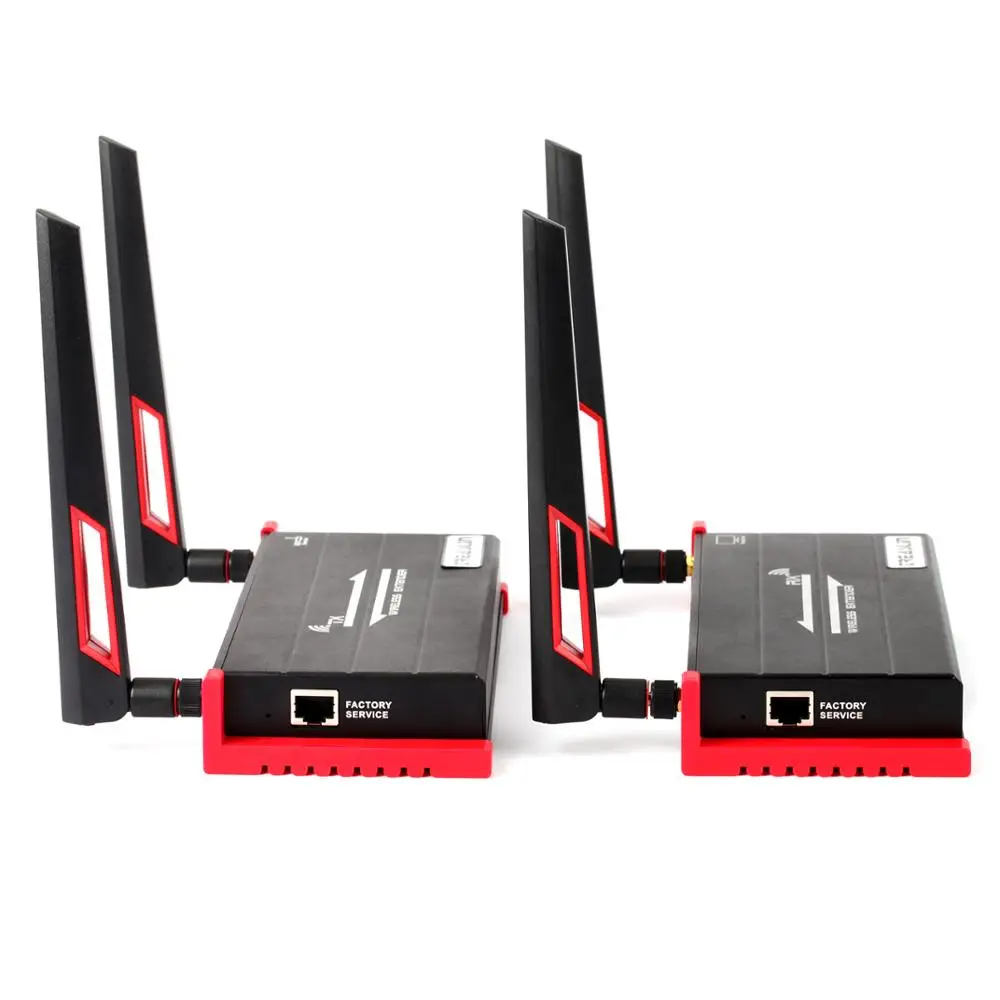 TreasLin 100 Meters HDMI Extender Over Dual Antenna 5.8G Wireless With IR Control for Conference Room Church etc | Электроника