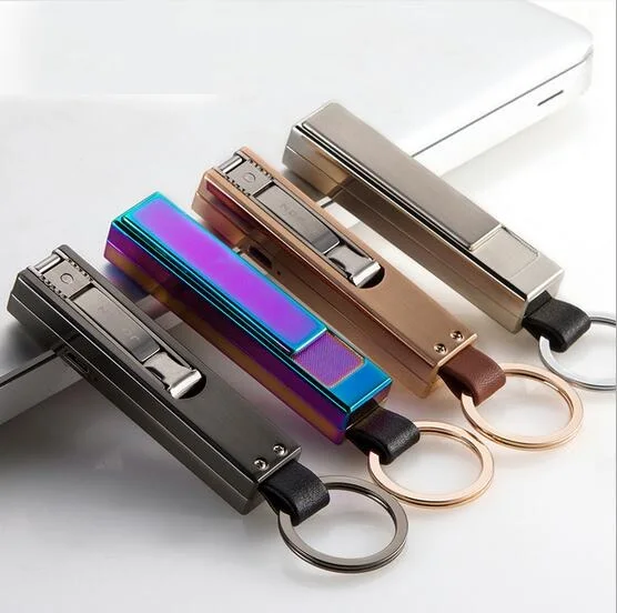 Зажигалка Jobon с USB зарядкой ветрозащитная креативная многофункциональная