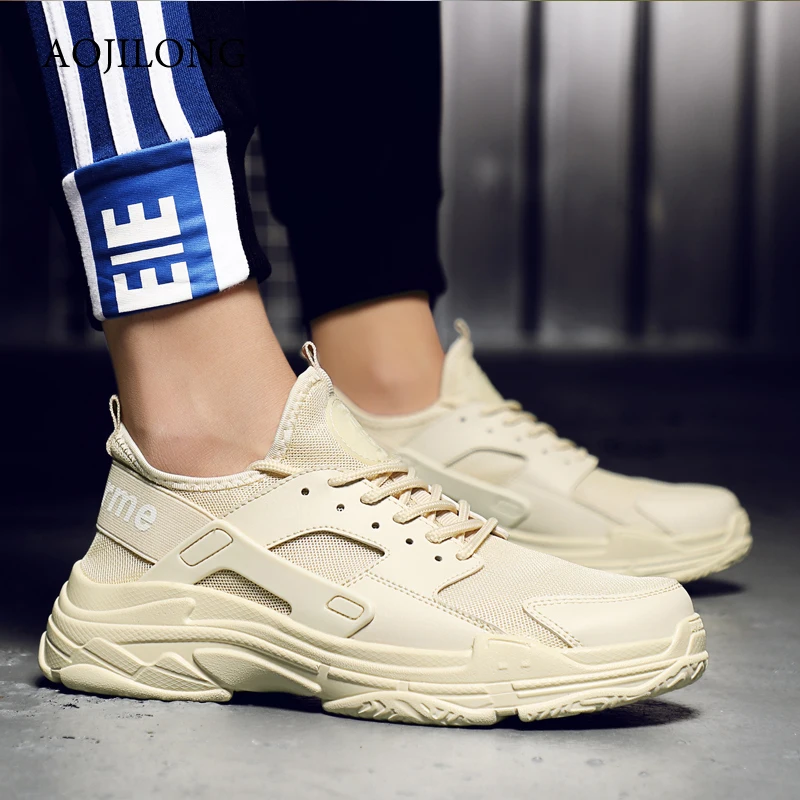 Мужская дышащая Спортивная обувь для мужчин кроссовки занятий спортом на