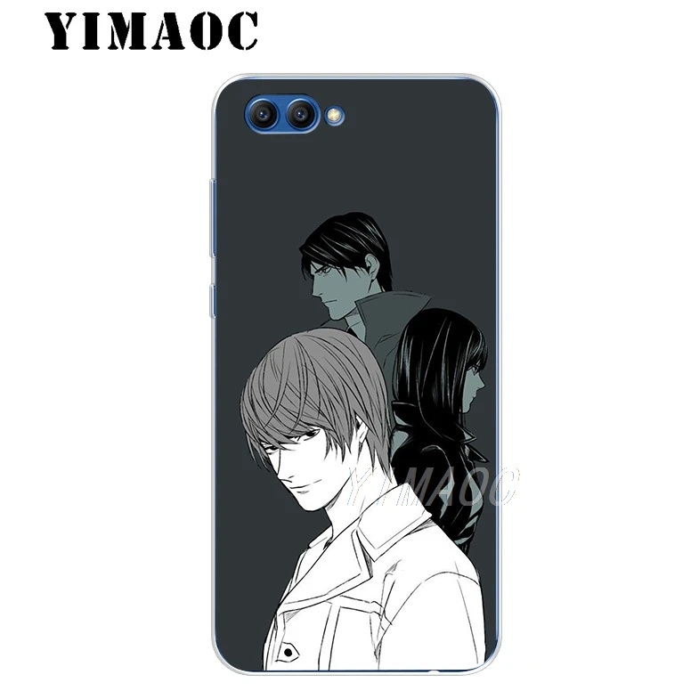 Light YAGAMI Death Note Soft Case for Huawei Mate 30 20 P30 P20 P10 P9 P8 2015 2016 2017 P Smart Lite Pro |