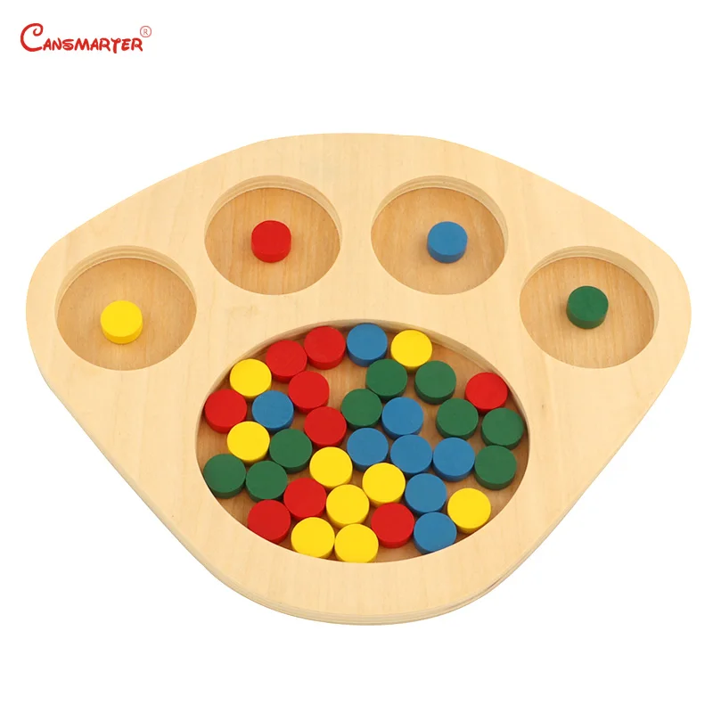 Монтессори Сенсорные игрушки сортировочный лоток для малышей математические