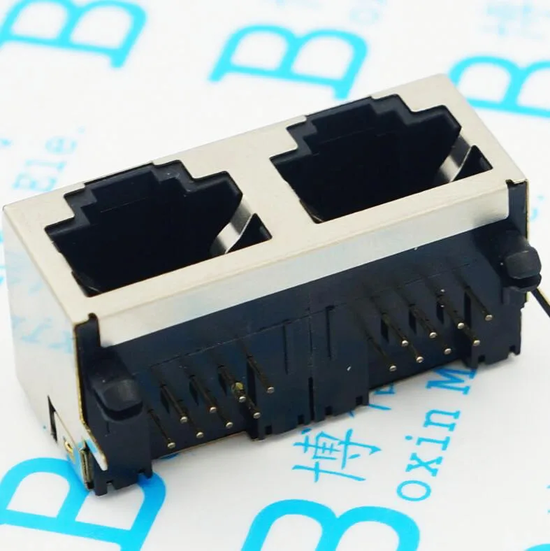 RJ45 56 8P8C 1x2 Сетевая розетка с двойным ртом 5 шт./лот|lot|lot lotlot 5pcs |