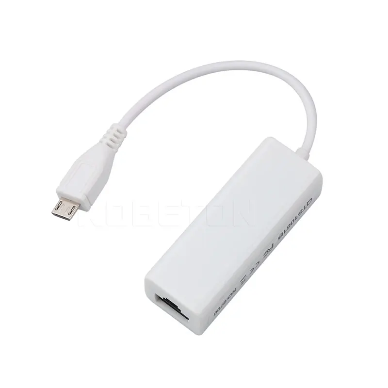 Сетевая карта Kebidu с Micro USB на RJ45 Ethernet LAN 2 0 адаптер 100 Мбит/с для телефона Android