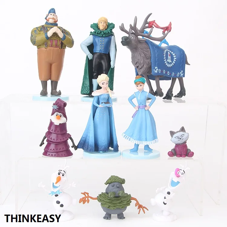 ThinkEasy 10 шт./партия детская Милая одежда с изображением замка Дисней Анны и Eelsa
