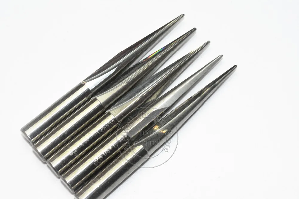 6 мм* 10 градусов* R0.5* 60L, 5 шт., CNC Карбид древесины Концевая фреза, деревообрабатывающие вставки фрезы, конический шаровой нос фрезы, глубокий рельеф