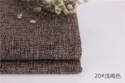 21 Искусственная льняная ткань для диванных подушек DIY ремесло швейная ткань обивка ткань 45*145 см/шт L03 - Цвет: 21