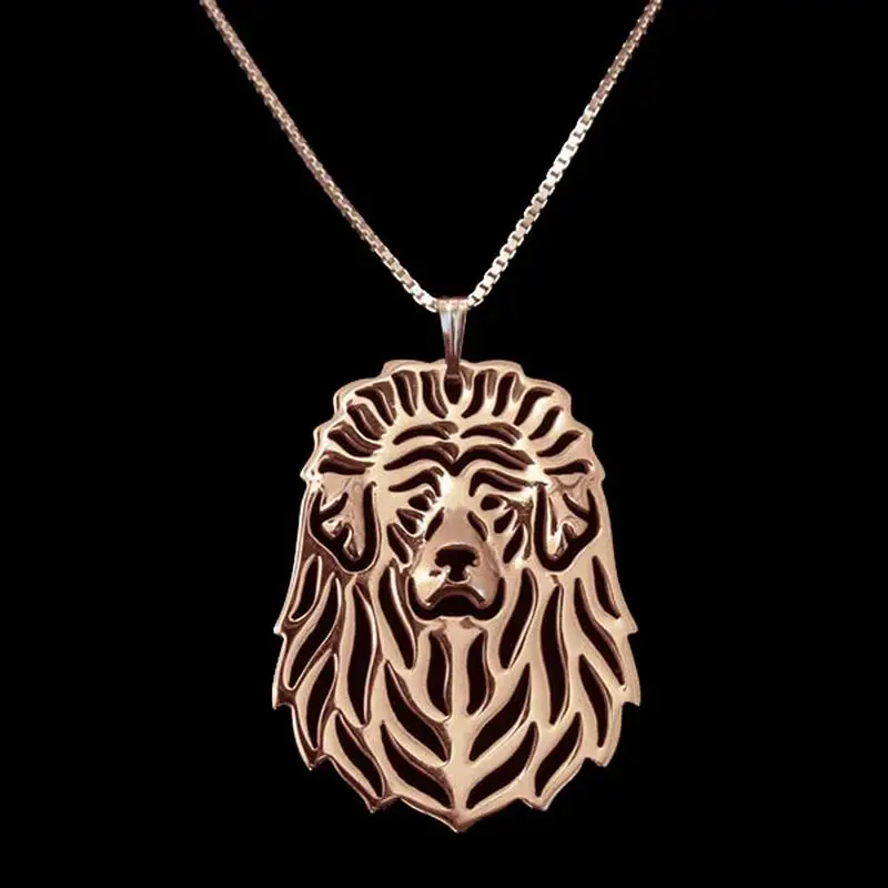 Женское ювелирное изделие ожерелья из сплава с подвеской в виде собаки