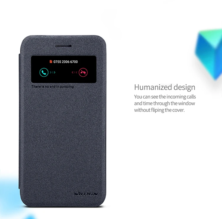 NILLKIN Sparkle супер тонкий окна дизайн откидная крышка Искусственная кожа чехол для LG