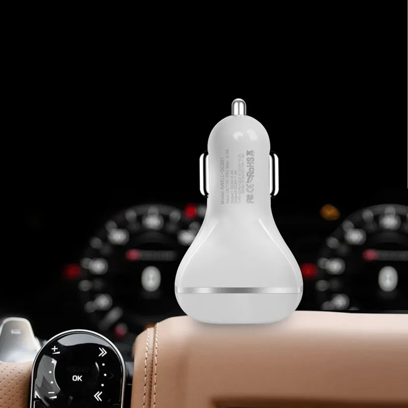 Maxsharer USB Автомобильное зарядное устройство для мобильного телефона планшет GPS