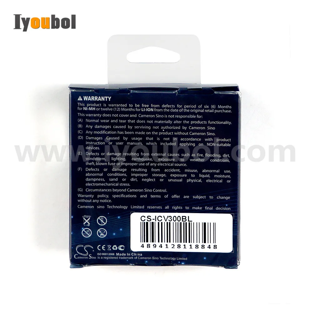 Аккумулятор (CS-ICV300BL/2600 mAh) для Intermec CV30 CV31 | Компьютеры и офис