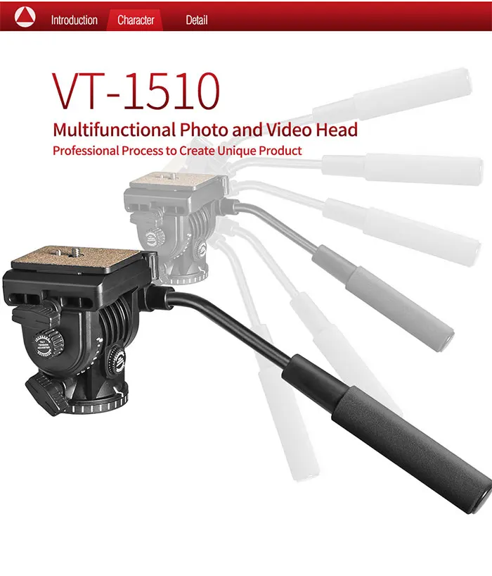Kingjoy MP208F+ VT-1510+ M3 профессиональный монопод Dslr для всех моделей камеры штатив Стенд Para Movil гибкий Tripe Stativ SLR DSLR