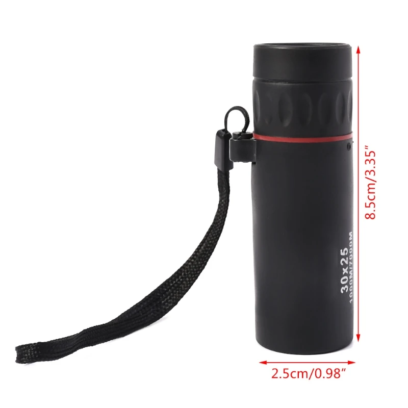 

Monocular Telescope Low Night Light Vision 30x25 Hunting Concert Mini Portable