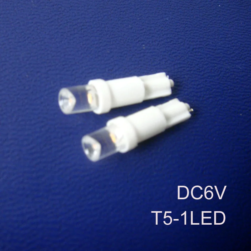 

High quality 6V T5 led Dashboard Warning Indicator,6.3V led Instrument light w3w wedge Led Pilot Lamp free shipping 500pcs/lot
