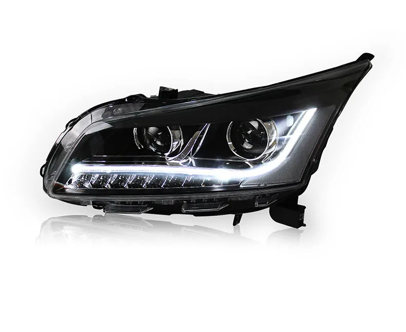 Ownsun Eagle Eyes светодиодный проектор фары с объективом для Chevrolet Cruze