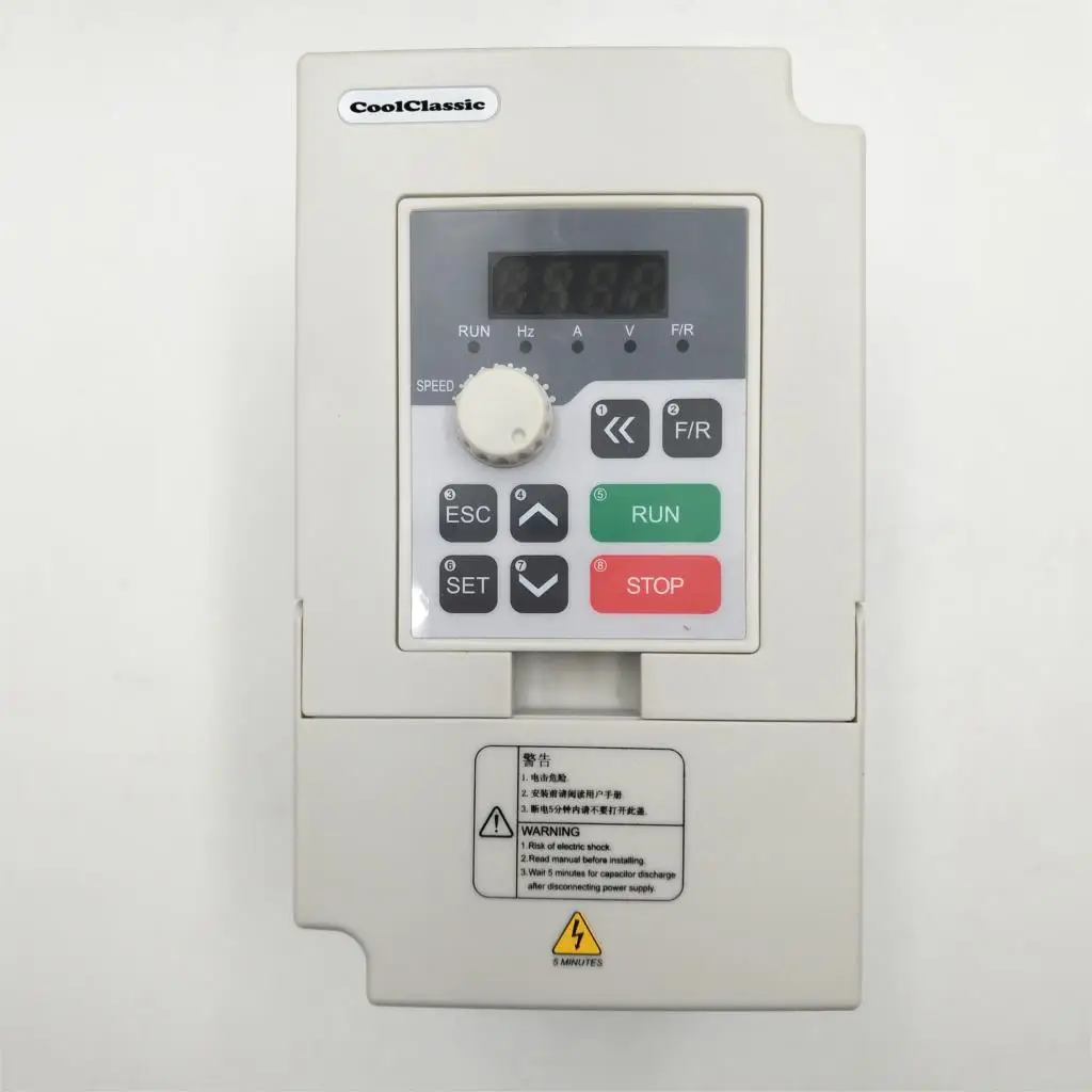 Векторный Преобразователь частоты Max 1000 Гц 485 портов 1500 Вт 220 В CoolClassic E3 серии