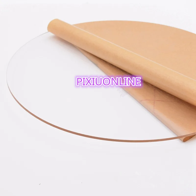 1 шт. YT771 акриловая доска органического Стекло DIY Пластик материал модели здания Толщина 3 мм/5/8/каблук 10 см в диаметре