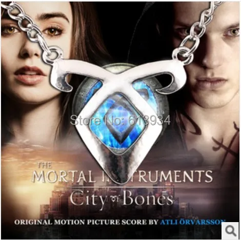 The new!The film and television peripheral accessories star with money city of bones rune pendant necklaces wholesale|star earphone|star