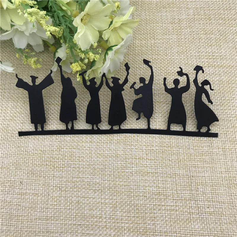 Happy Graduates Metal Cutting Dies Stencils For Card Making Decorative Embossing Suit Paper Cards Stamp DIY | Дом и сад