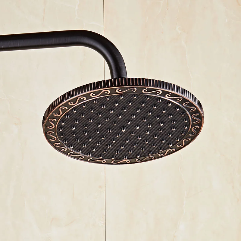 Роскошный латунный смеситель для душа ванной комнаты с холодной и горячей водой