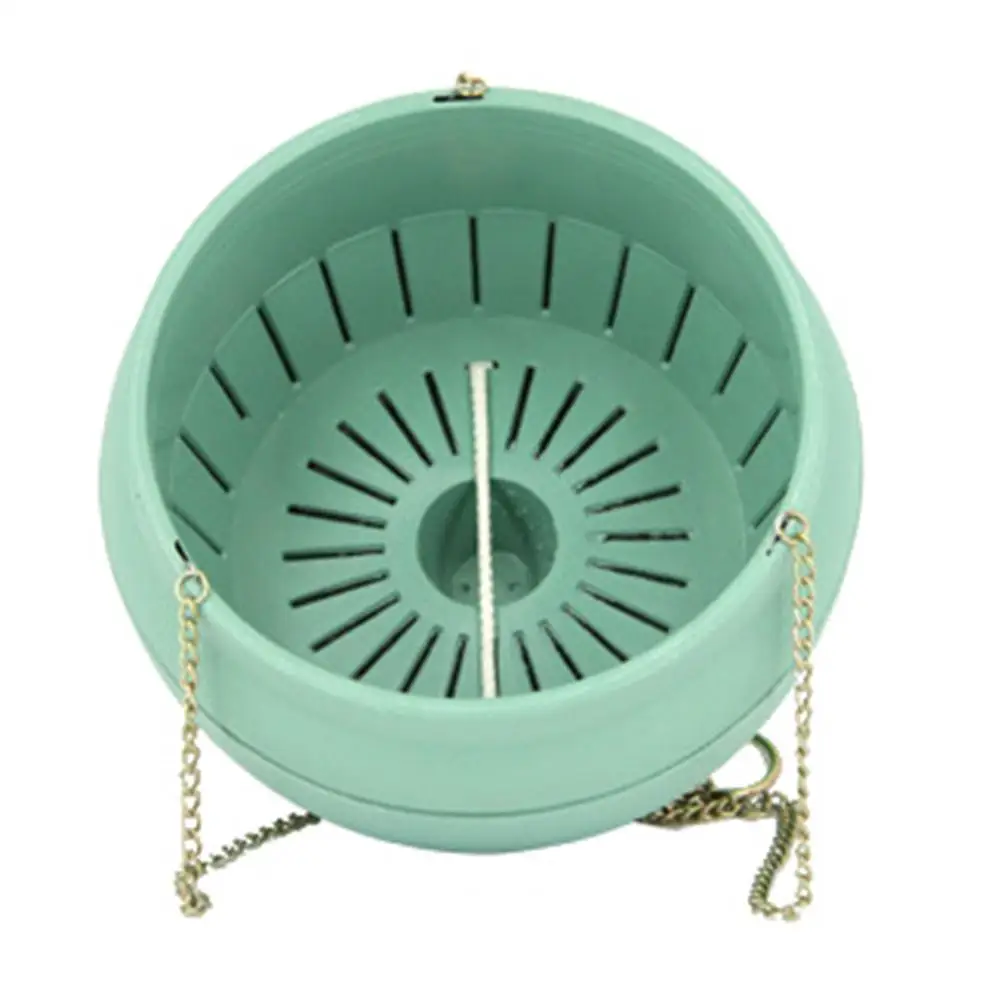 Садовый пластиковый цветочный горшок в форме чаши Подвесной Настенный вазон