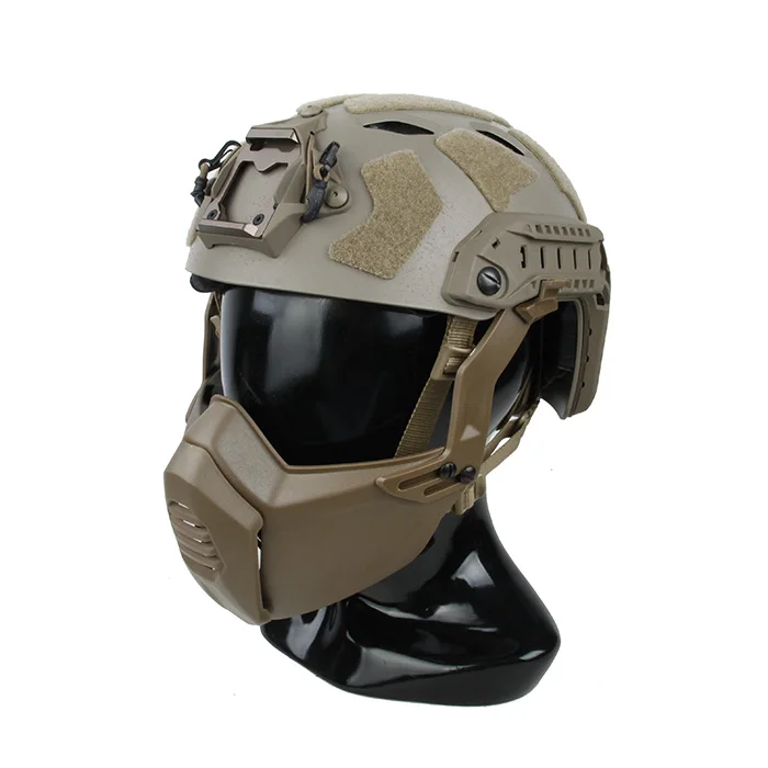 Новые тактические шлемы SF с отверстиями и маски TMC3217 |
