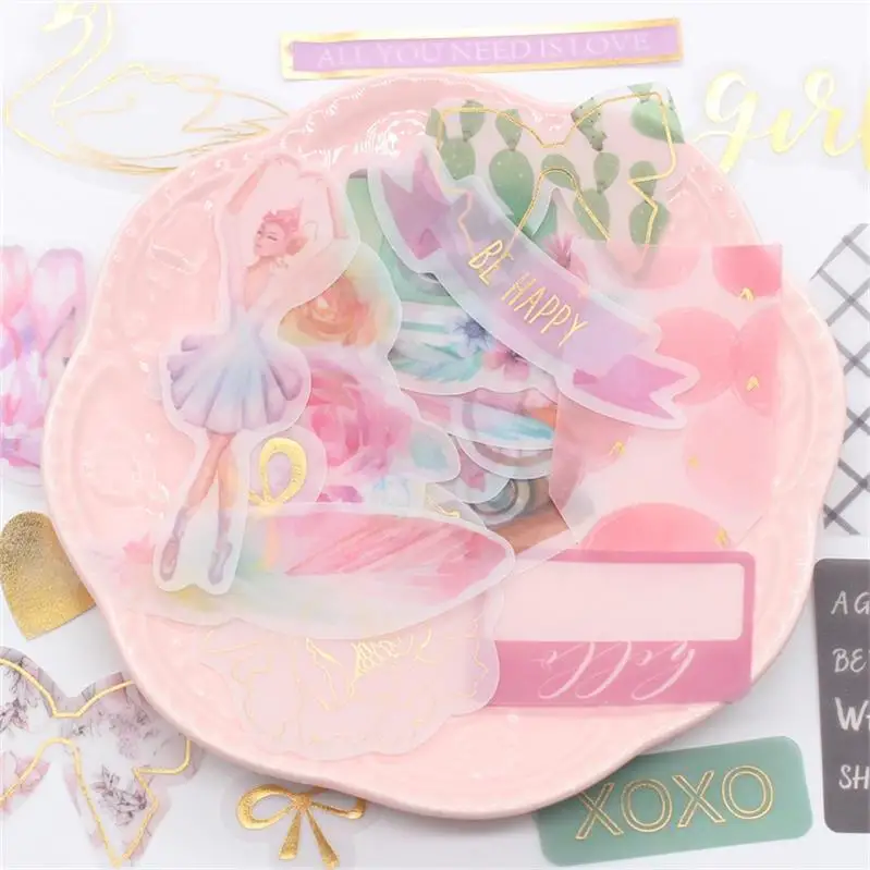 YPP CRAFT 25 шт. красивая девушка бумага Diecut или Vellum для скрапбукинга счастливый