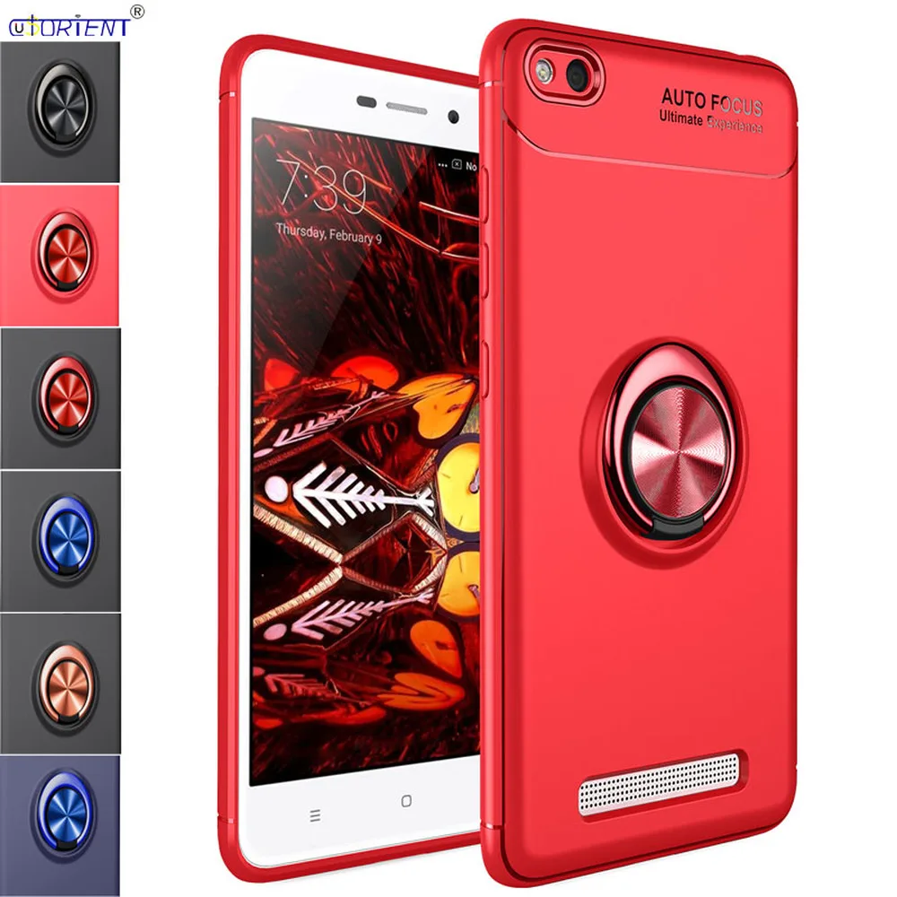Чехол бампер для Xiaomi Redmi 4A мягкий чехол Xaomi xiomi Red Mi 4 A автомобильный держатель