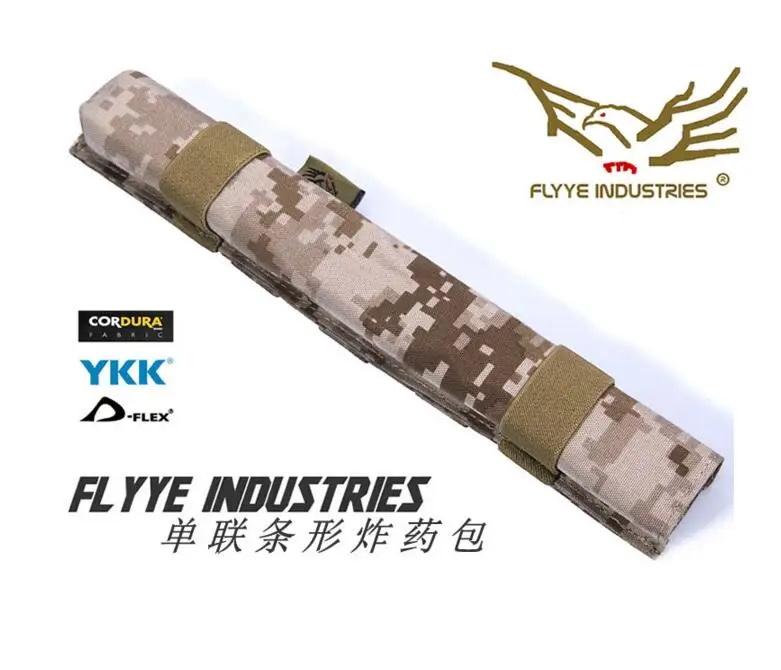 FLYYE MOLLE один динамит барный мешок CORDURA Multicam AOR AU FG Wargame страйкбол Охота тактический