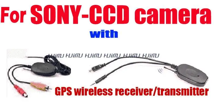 for SONY wirelessGPS CCD камера для автомобиля для Защитные чехлы для сидений, сшитые специально для Toyota Corolla- Левин YARiS L Vios Verso Camry Highlander-16 парковочная камера HD ночное видение - Название цвета: for SONY wirelessGPS