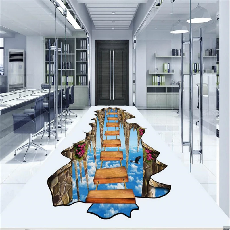 Самоклеящиеся обои на стену с изображением скалы моста ПВХ beibehang | Обустройство