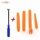 Лучший синий инструмент для удаления автомобиля 4 шт.компл. портативный инструмент для снятия автомобильной панели и звуковой отделки набор инструментов практичный ручной инструмент для ремонта автомобиля