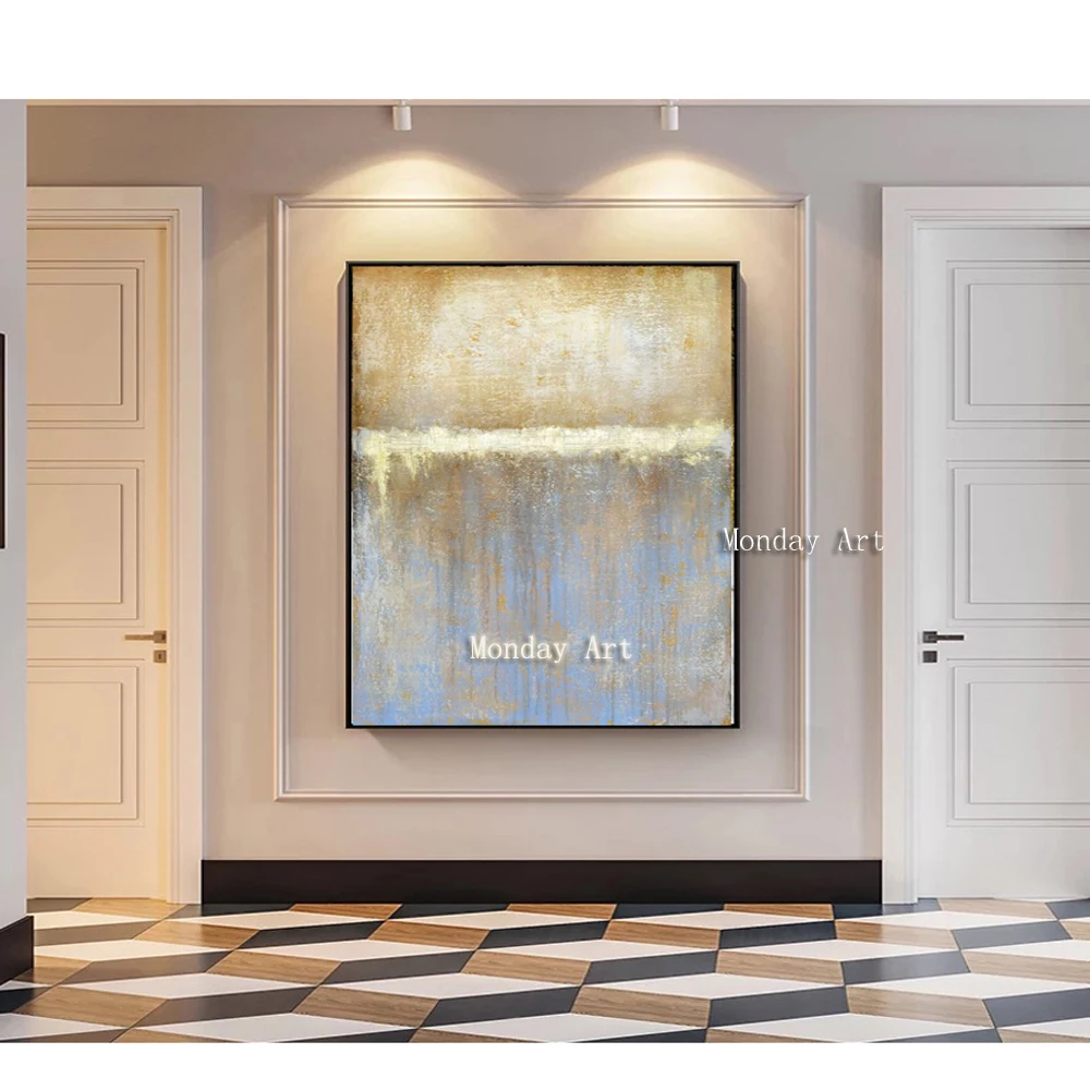 Абстрактная живопись 100% ручная роспись современное искусство Масляная s