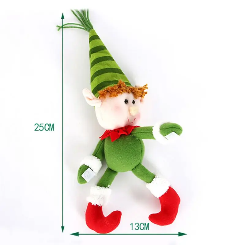 Christmas Wine Bottle Cover Lovely Hug Elves/Snowman/Santa Claus Dinning Table Decorative Ornament | Дом и сад
