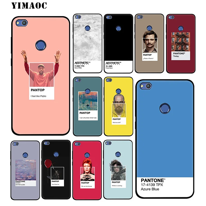 YIMAOC схема калибровки Pantone чехол с принтом во все тяжкие мягкий для huawei Honor вид 20 10