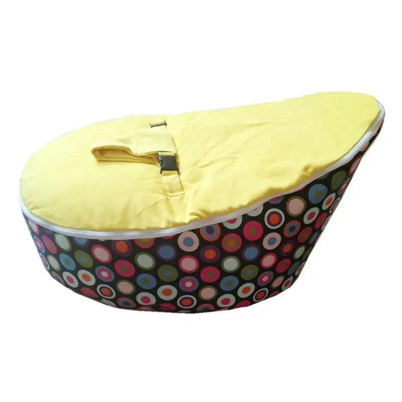 Baby Bean Bag Lazy Couch Portable Child Safety Seat Recliner For Feeding Sleepy Sofa Chair Without Filling | Мебель