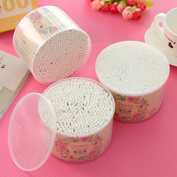 1000 шт. одноразовые макияжные ватные палочки для наращивания ресниц миниатюрные