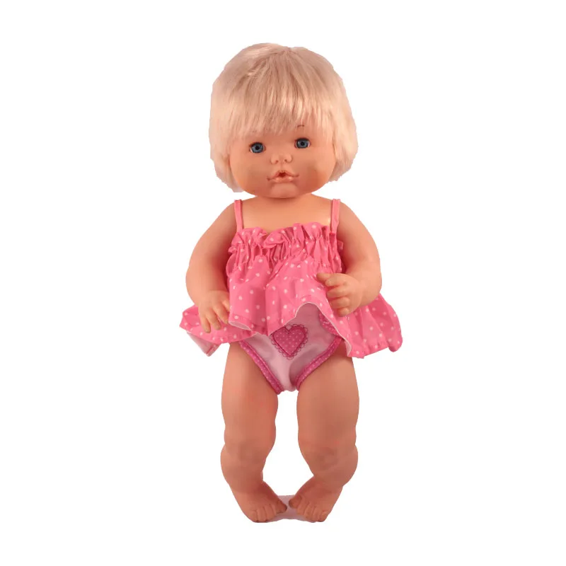 41 см кукла Nenuco одежда y su Hermanita 2 стиля Слинг Грудь Цветок край платье с трусиками