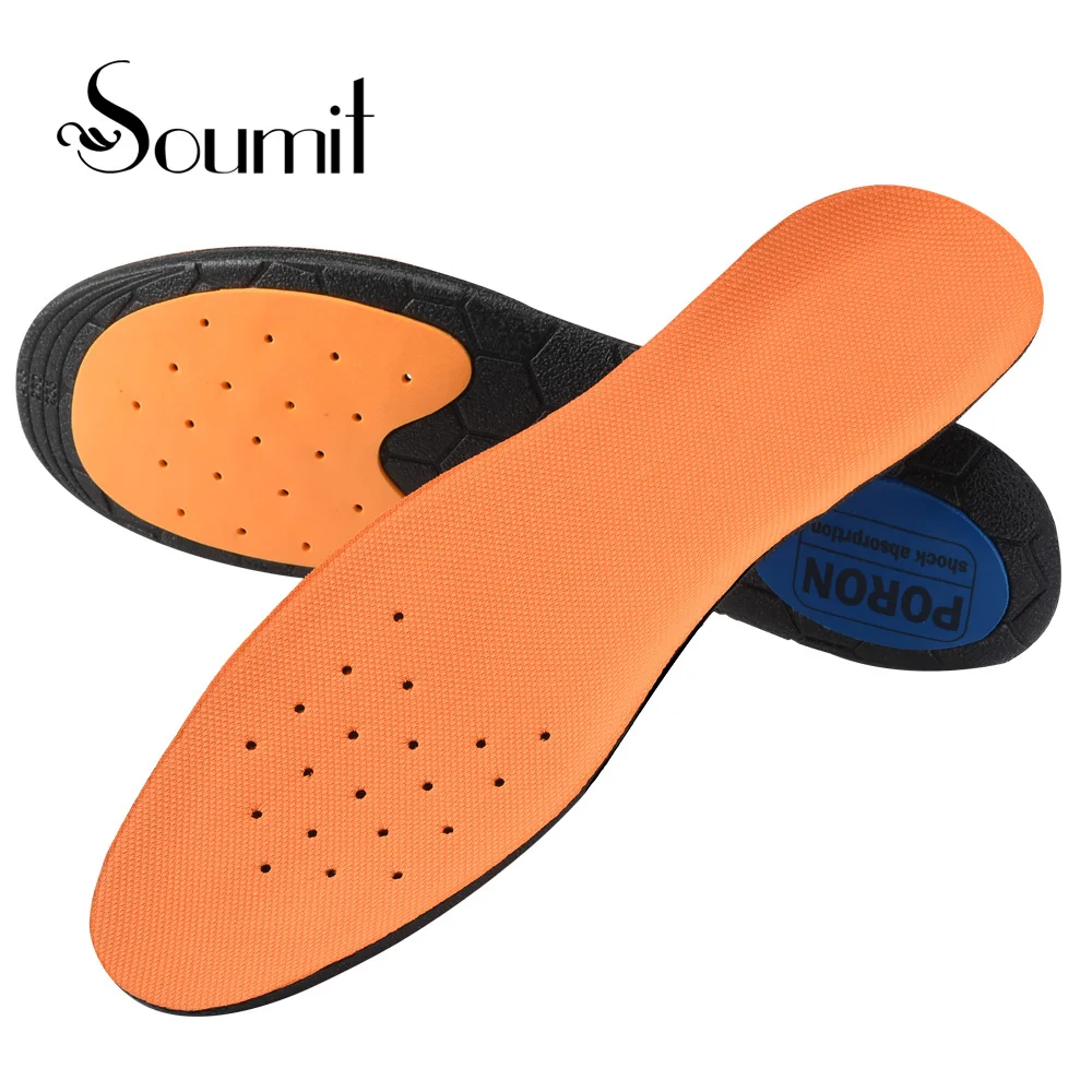 

Soumit Football Sports Insoles Slip Insoles Feet Arch Suppor U-shaped Heel Shock Insole Breathable Shoe Sole Pad Plantillas
