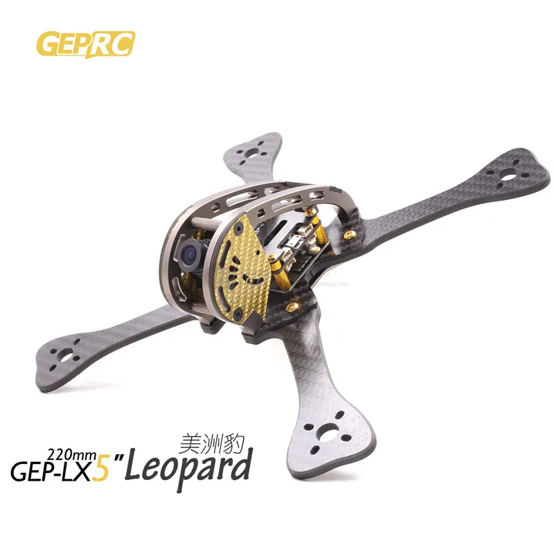 GEPRC DIY FPV мини Дрон GEP LX5 леопардовым принтом 4 &quot/5&quot/6 &quotКвадрокоптер 3K из чистого