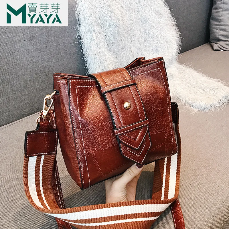 MAIYAYA винтажная сумка мешок кожаная брендовая дизайнерская роскошная сумки для