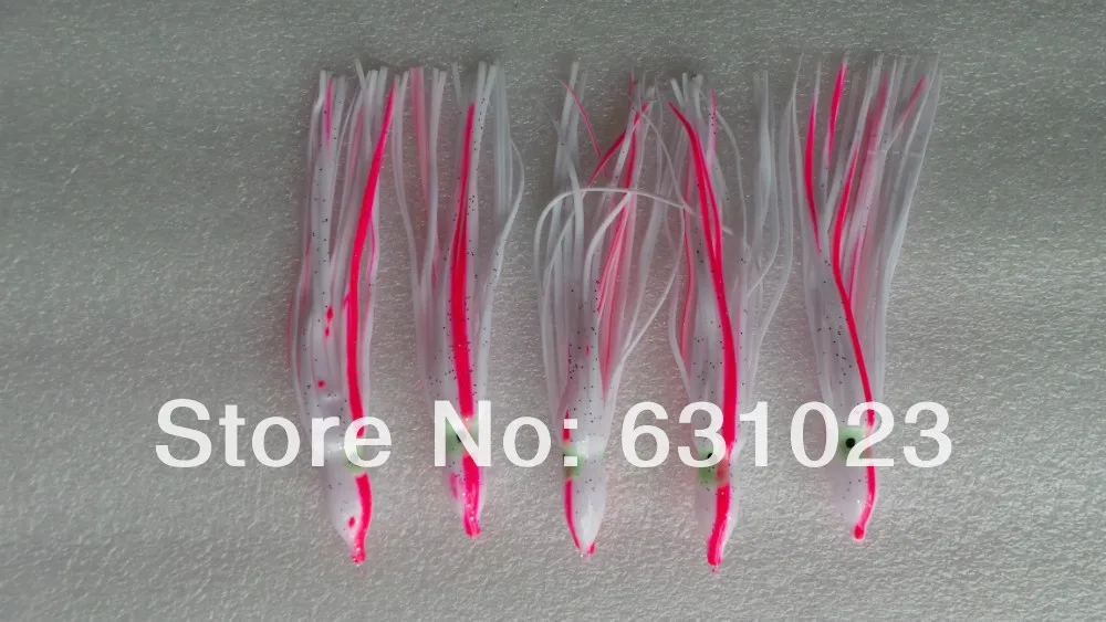 MR OCTOPUS 100 шт. 12 см приманка для рыбной ловли Мягкая осьминог джиг кальмара цвет