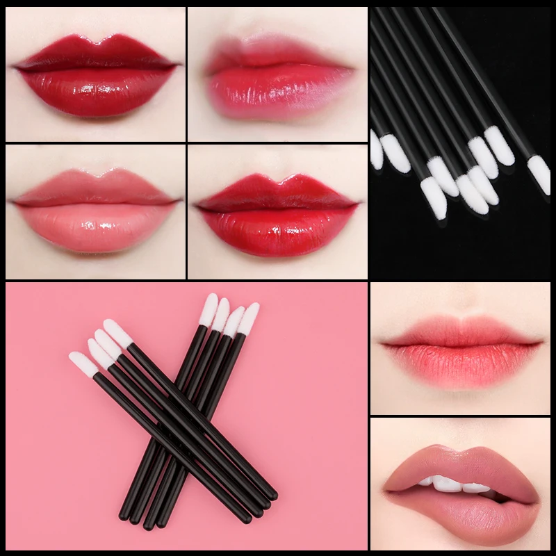 Efc beauty 50 шт. одноразовая кисть для губ кисти макияжа наращивание ресниц тушь