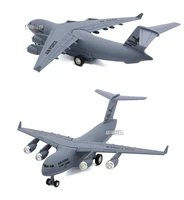 high simulation 1300 c17 hercules transport aircraft metal model musical flashing alloy pull back airplane toy free shipping