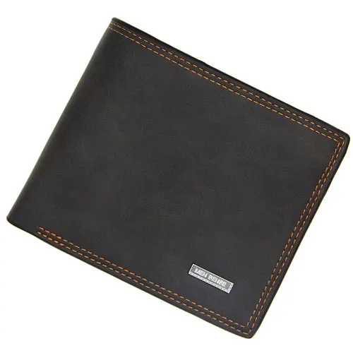 color 4 PHAMOZ Роскошный кошелек аниме тонкий короткий Мужской s мини тонкий милый кожаный маленький кошелек высокое качество, зажим для денег мужские кошельки - Цвет: color 4