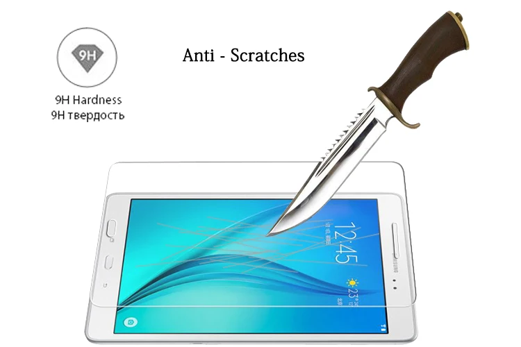 Высококачественное противоударное закаленное стекло для Samsung Galaxy TAB A T350 T351 T355 10