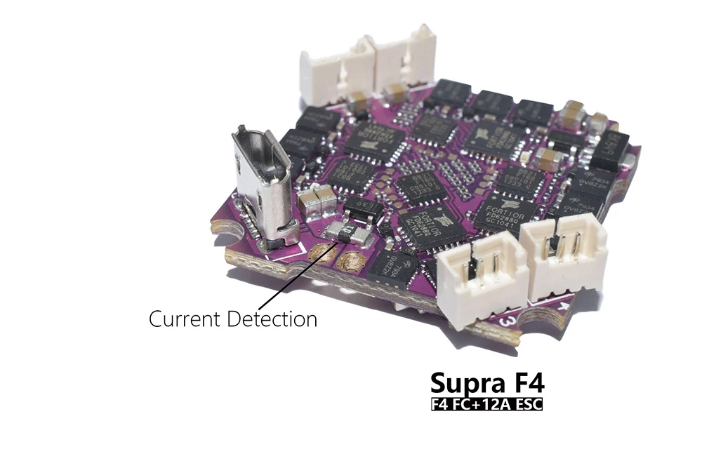 Supra-F4-12A V1.0 STM32F411 F4 игровые джойстики AIO OSD BEC и 12A BL_S 2-4S 4In1 ESC для RC DIY крошечных дронов