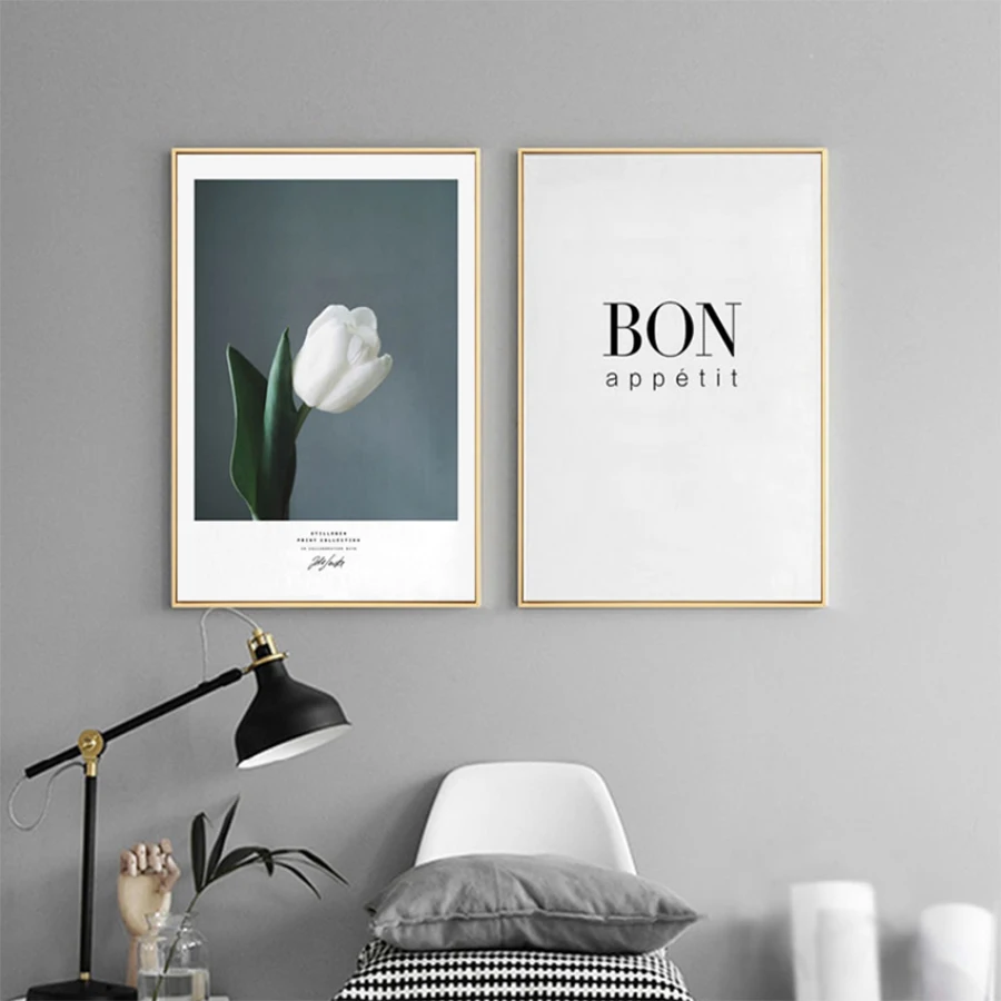 ASAPFOR Скандинавское искусство Розы плакат и печать цитаты стены Искусство Холст