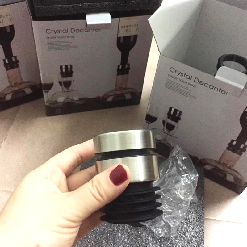 Новый ручной работы Винный Графин стекло Вино Шампанское виски контейнер