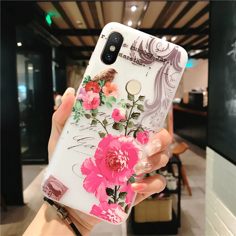 Чехол для Xiaomi mi 8 XIO capinha Мягкий Роскошный силиконовый 3d милый чехол телефона с