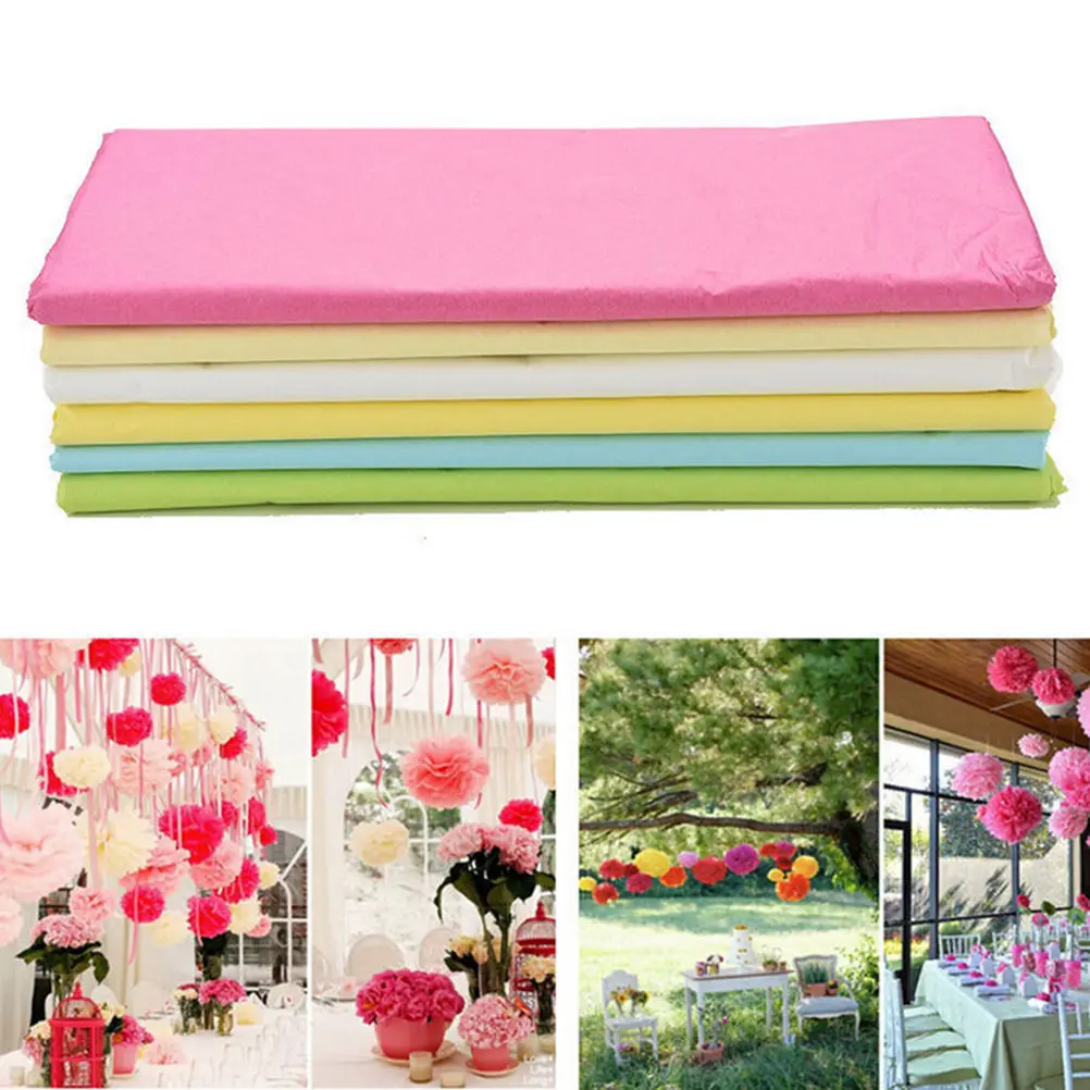 Новинка смесь цветов 10 листов ткани Бумага цветочная упаковка для детских